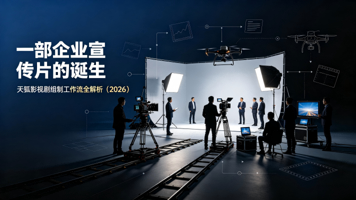 一部企业宣传片的诞生：天狐影视剧组制工作流全解析（2026）