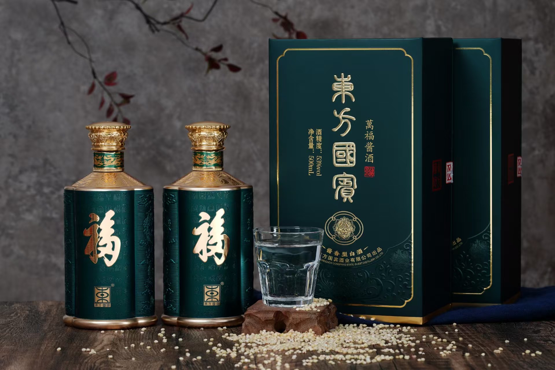 白酒系列产品拍摄 | 瓶身工艺与场景氛围全展示